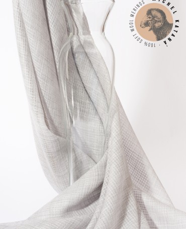 Платок Унисекс KV110-T.W70_W26/ARGENT